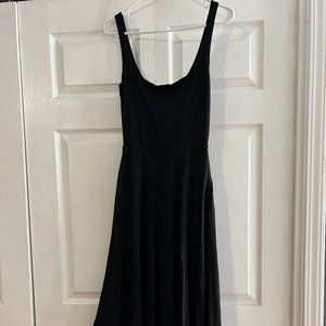 Reformation Black Dress, Size Medium